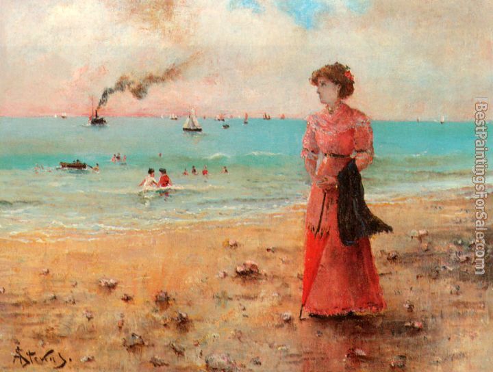 Alfred Stevens Paintings for sale
